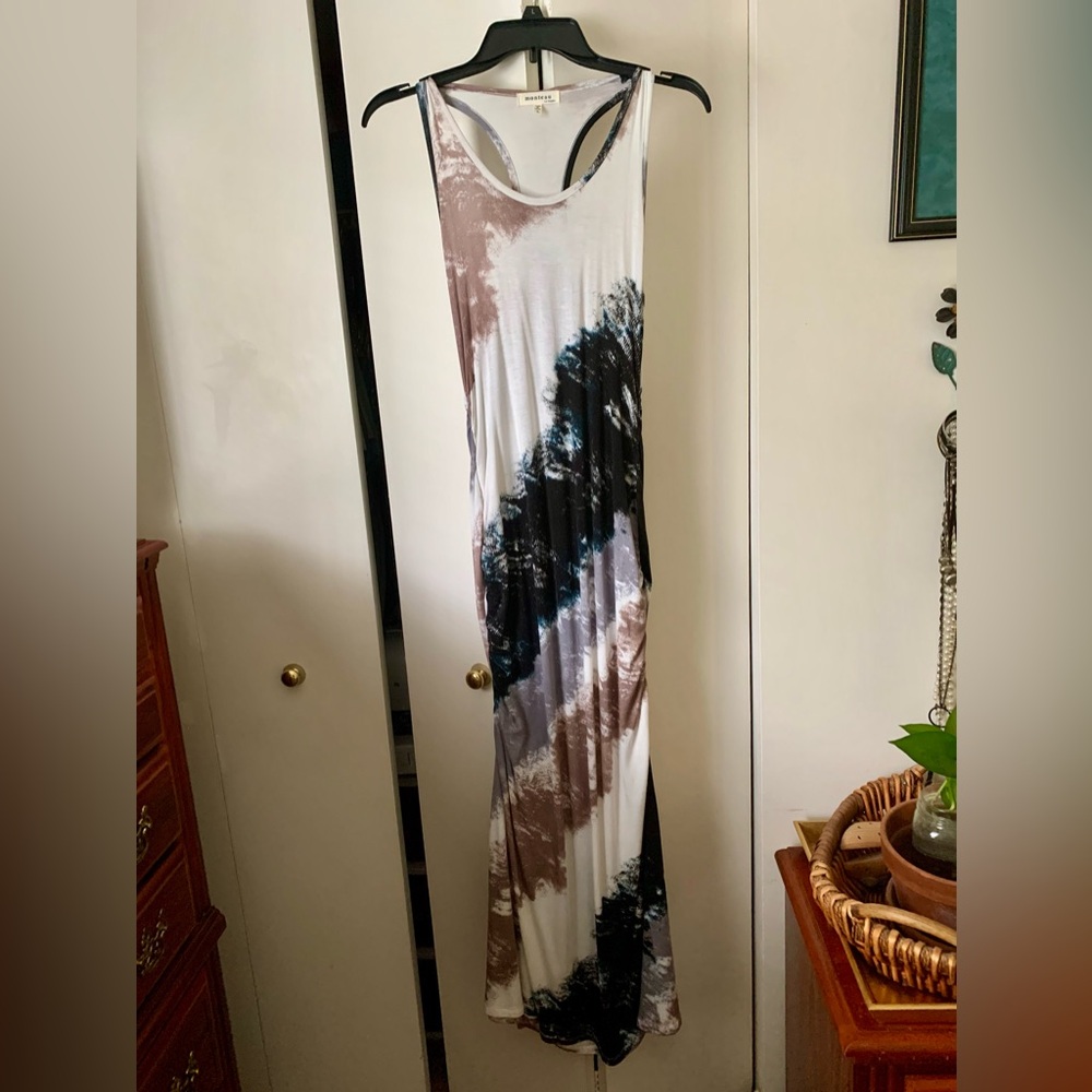 Monteau Long Stretch Dress Sz L